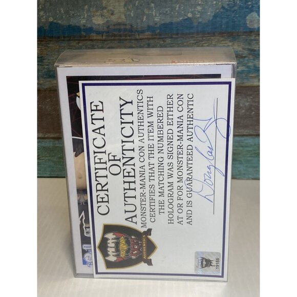 SAM RAIMI Signed Funko POP Doctor Strange Multiverse Madness America Chavez COA - Picture 3 of 6